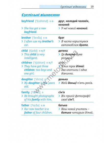 Починай говорити англійською - 1000 слів, які тобі дійсно потрібні - фото 20