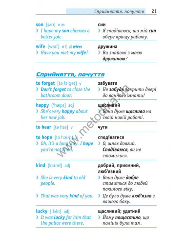 Починай говорити англійською - 1000 слів, які тобі дійсно потрібні - фото 22