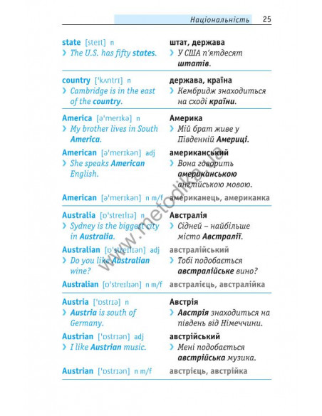 Починай говорити англійською - 1000 слів, які тобі дійсно потрібні - фото 26