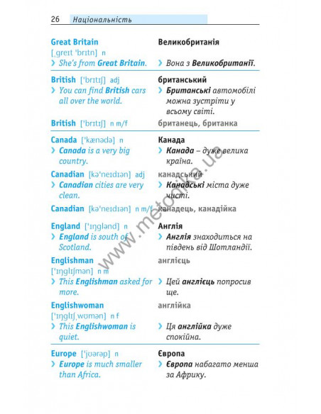 Починай говорити англійською - 1000 слів, які тобі дійсно потрібні - фото 27