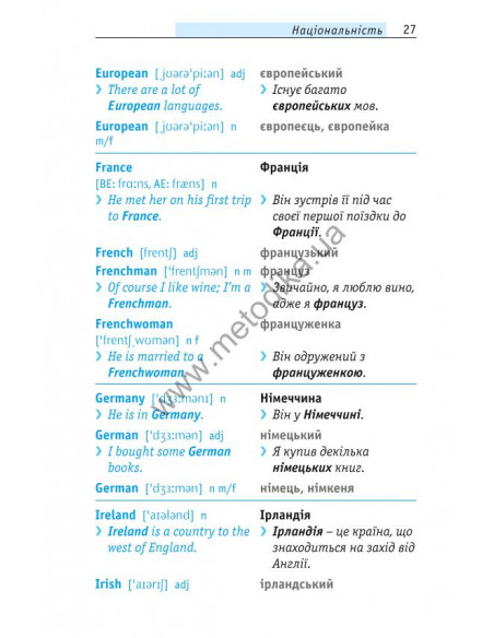 Починай говорити англійською - 1000 слів, які тобі дійсно потрібні - фото 28