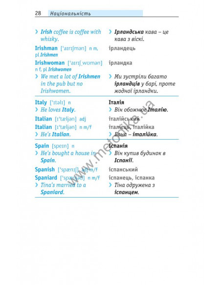 Починай говорити англійською - 1000 слів, які тобі дійсно потрібні - фото 29