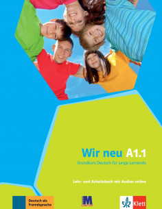 Wir neu A 1.1 Lehrbuch und Arbeitsbuch - підручник і робочий зошит - фото 1