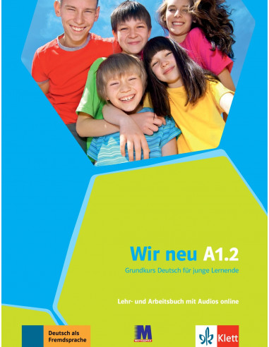 Wir neu A 1.2 Lehrbuch und Arbeitsbuch - підручник і робочий зошит