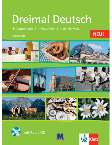 Dreimal Deutsch. Lesebuch A2/B1 - підручник з країнознавства - фото 1