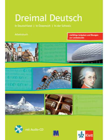 Dreimal Deutsch. Arbeitsbuch A2/B1 - робочий зошит з країнознавства