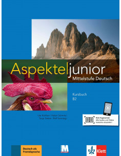 Аspekte junior. Mittelstufe Deutsch. Kursbuch B2 - учебник - фото 1