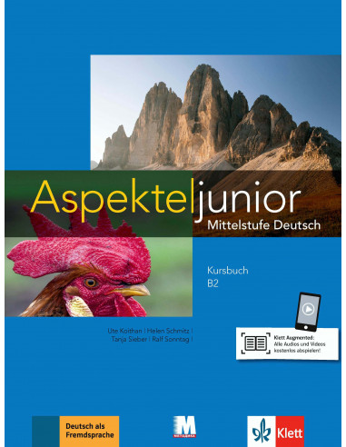 Аspekte junior. Mittelstufe Deutsch. Kursbuch B2 - підручник - фото 1