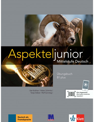 Аspekte junior. Mittelstufe Deutsch. Ubungsbuch B1 plus - рабочая тетрадь