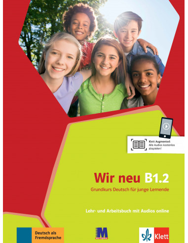 Wir neu B 1.2 Lehrbuch und Arbeitsbuch - учебник и рабочая тетрадь