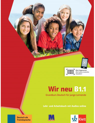 Wir neu B 1.1 Lehrbuch und Arbeitsbuch - підручник і робочий зошит