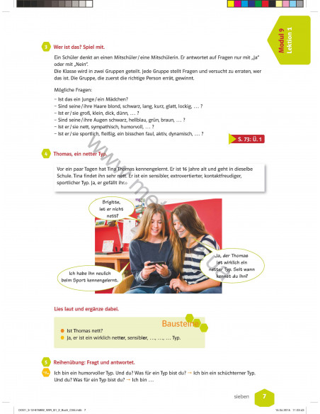 Wir neu B 1.1 Lehrbuch und Arbeitsbuch - підручник і робочий зошит - фото 8 Wir neu B 1.1 Lehrbuch und Arbeitsbuch - підручник і робочий зошит - фото 8