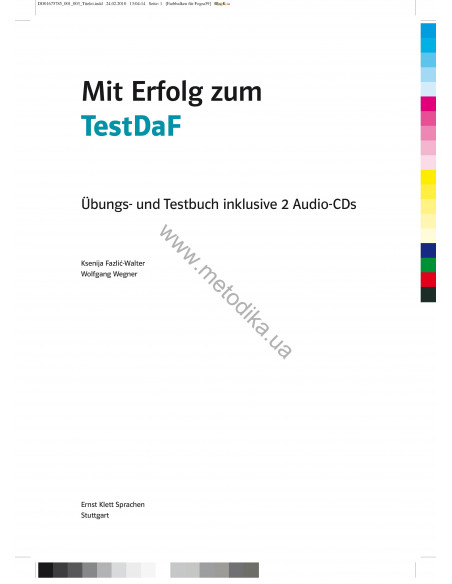 Mit Erfolg zum TestDaF. Übungs-und Testbuch - вправи і тестова книга - фото 1