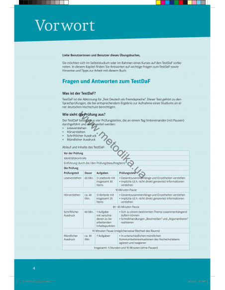 Mit Erfolg zum TestDaF. Übungs-und Testbuch - вправи і тестова книга - фото 4