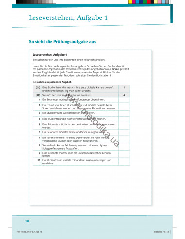 Mit Erfolg zum TestDaF. Übungs-und Testbuch - вправи і тестова книга - фото 10