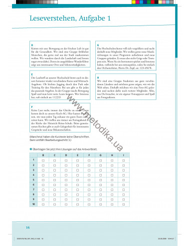 Mit Erfolg zum TestDaF. Übungs-und Testbuch - вправи і тестова книга - фото 16