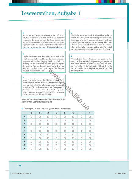 Mit Erfolg zum TestDaF. Übungs-und Testbuch - вправи і тестова книга - фото 16