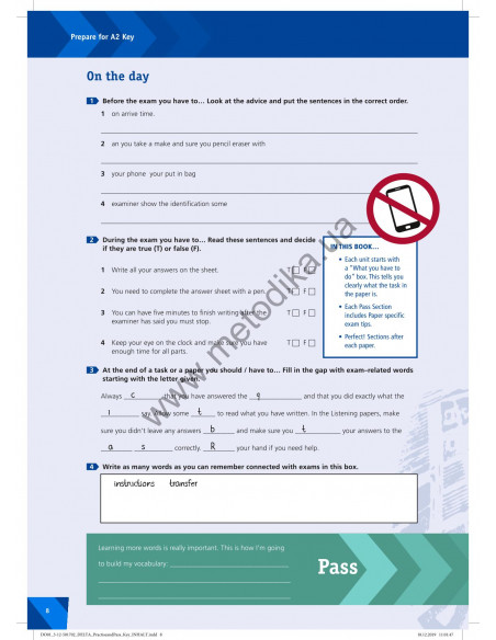 Practise and Pass A2 Key for Schools - Student's Book - фото 9