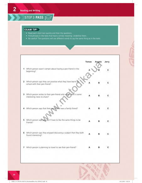 Practise and Pass A2 Key for Schools - Student's Book - фото 21
