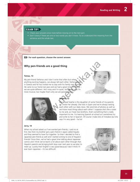 Practise and Pass A2 Key for Schools - Student's Book - фото 22