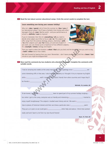 Practise and Pass B2 First for Schools - Student's Book - фото 20 Practise and Pass B2 First for Schools - Student's Book - фото 20