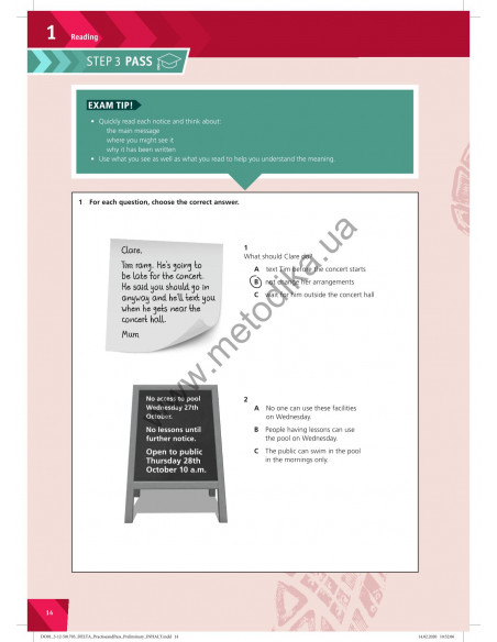 Practise and Pass B1 Preliminary for Schools - Student's Book - фото 15