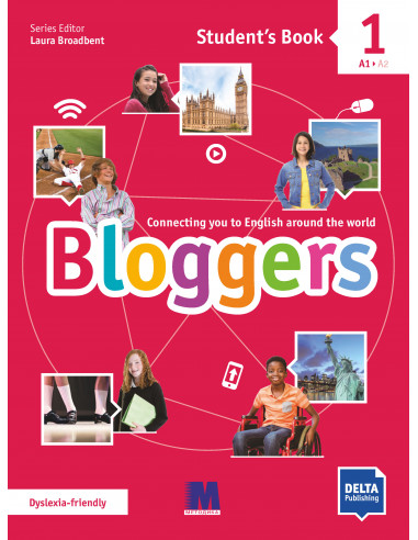 Bloggers 1 A1-A2 student`s book - учебник