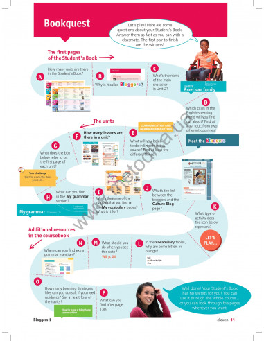 Bloggers 1 A1-A2 student`s book - підручник - фото 12