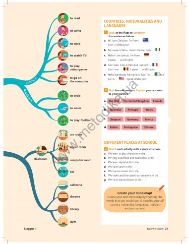 Bloggers 1 A1-A2 student`s book - підручник - фото 29