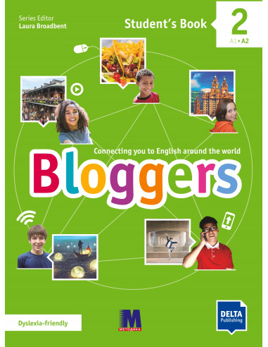 Bloggers 2 A1-A2 student`s book - учебник