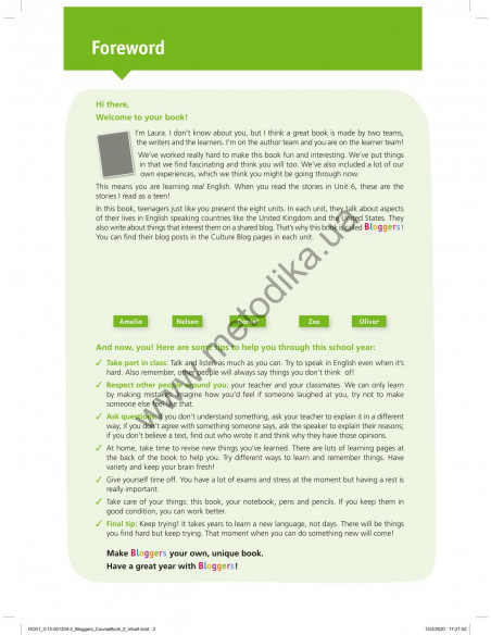 Bloggers 2 A1-A2 student`s book - підручник - фото 4