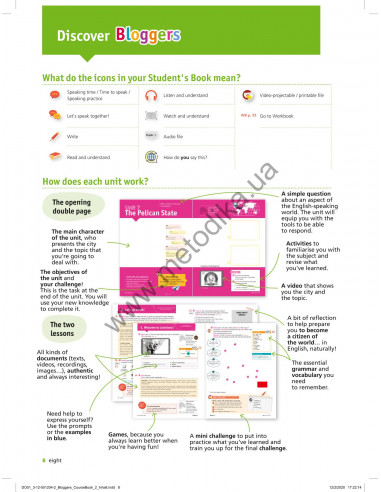 Bloggers 2 A1-A2 student`s book - підручник - фото 9