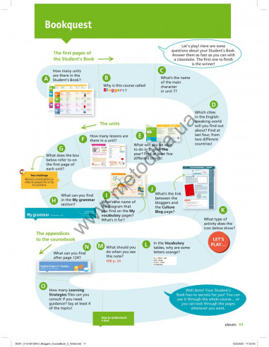 Bloggers 2 A1-A2 student`s book - підручник - фото 12