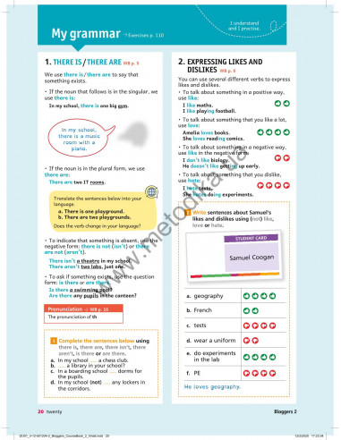 Bloggers 2 A1-A2 student`s book - підручник - фото 21