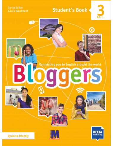 Bloggers 3 A2 student`s book - підручник