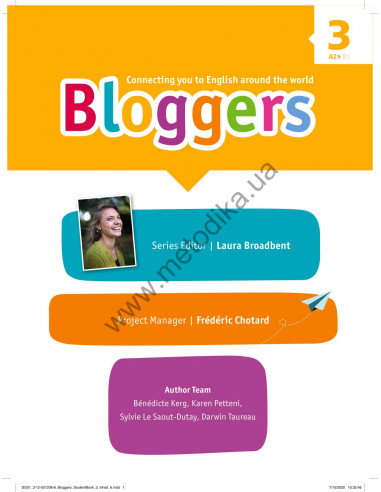 Bloggers 3 A2 student`s book - підручник - фото 2