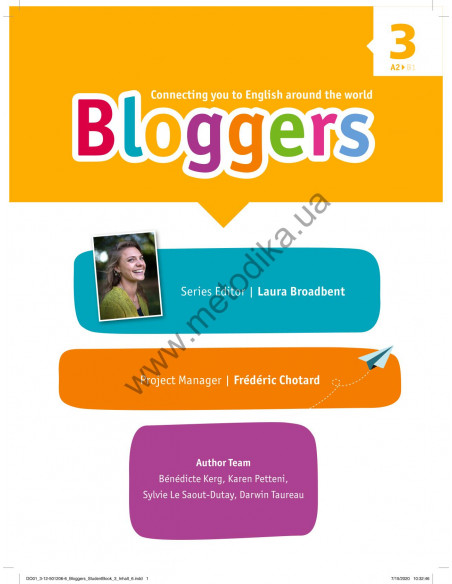 Bloggers 3 A2 student`s book - підручник - фото 2
