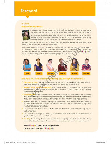 Bloggers 3 A2 student`s book - підручник - фото 4