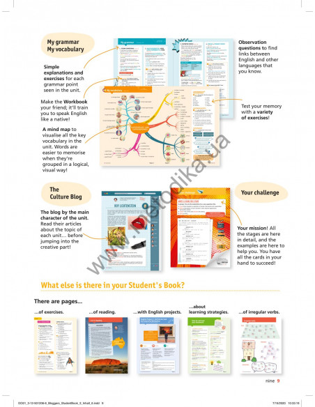 Bloggers 3 A2 student`s book - підручник - фото 10