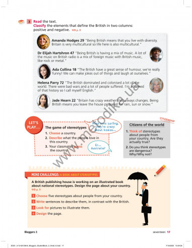 Bloggers 3 A2 student`s book - підручник - фото 18