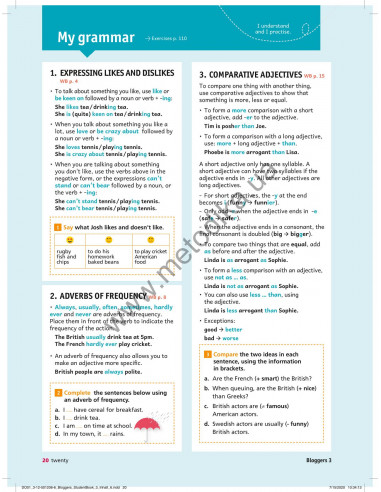 Bloggers 3 A2 student`s book - підручник - фото 21