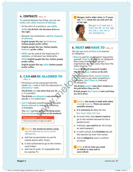 Bloggers 3 A2 student`s book - підручник - фото 22