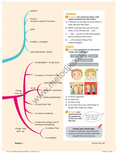 Bloggers 3 A2 student`s book - підручник - фото 24
