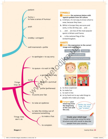 Bloggers 3 A2 student`s book - підручник - фото 24