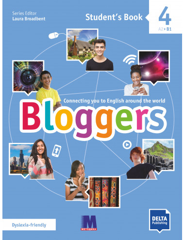 Bloggers 4 B1 student`s book - підручник