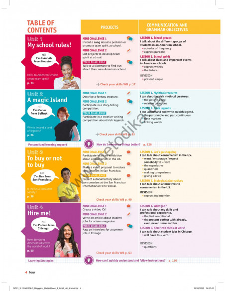 Bloggers 4 B1 student`s book - підручник - фото 5