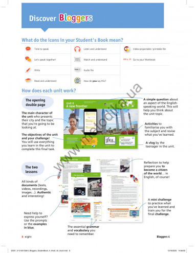 Bloggers 4 B1 student`s book - підручник - фото 9