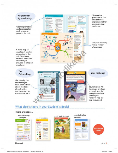 Bloggers 4 B1 student`s book - підручник - фото 10