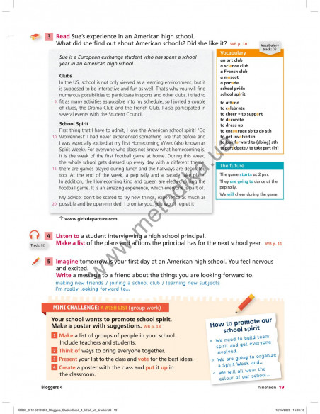 Bloggers 4 B1 student`s book - підручник - фото 20