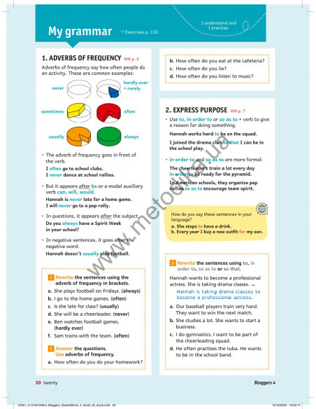 Bloggers 4 B1 student`s book - підручник - фото 21